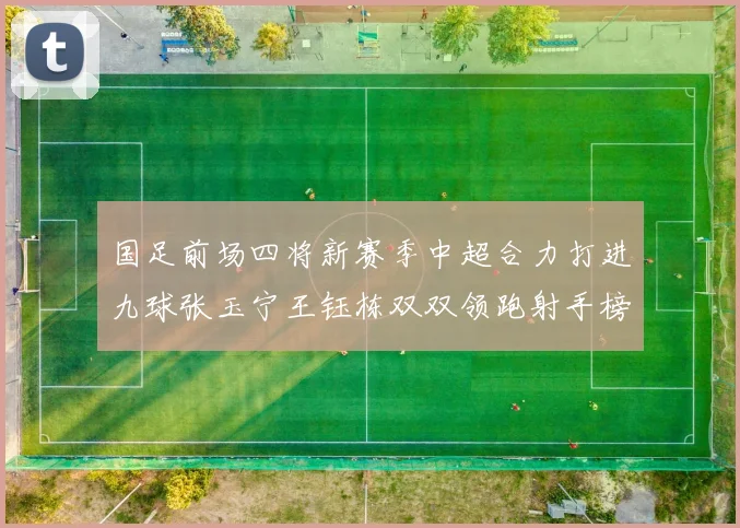 国足前场四将新赛季中超合力打进九球张玉宁王钰栋双双领跑射手榜